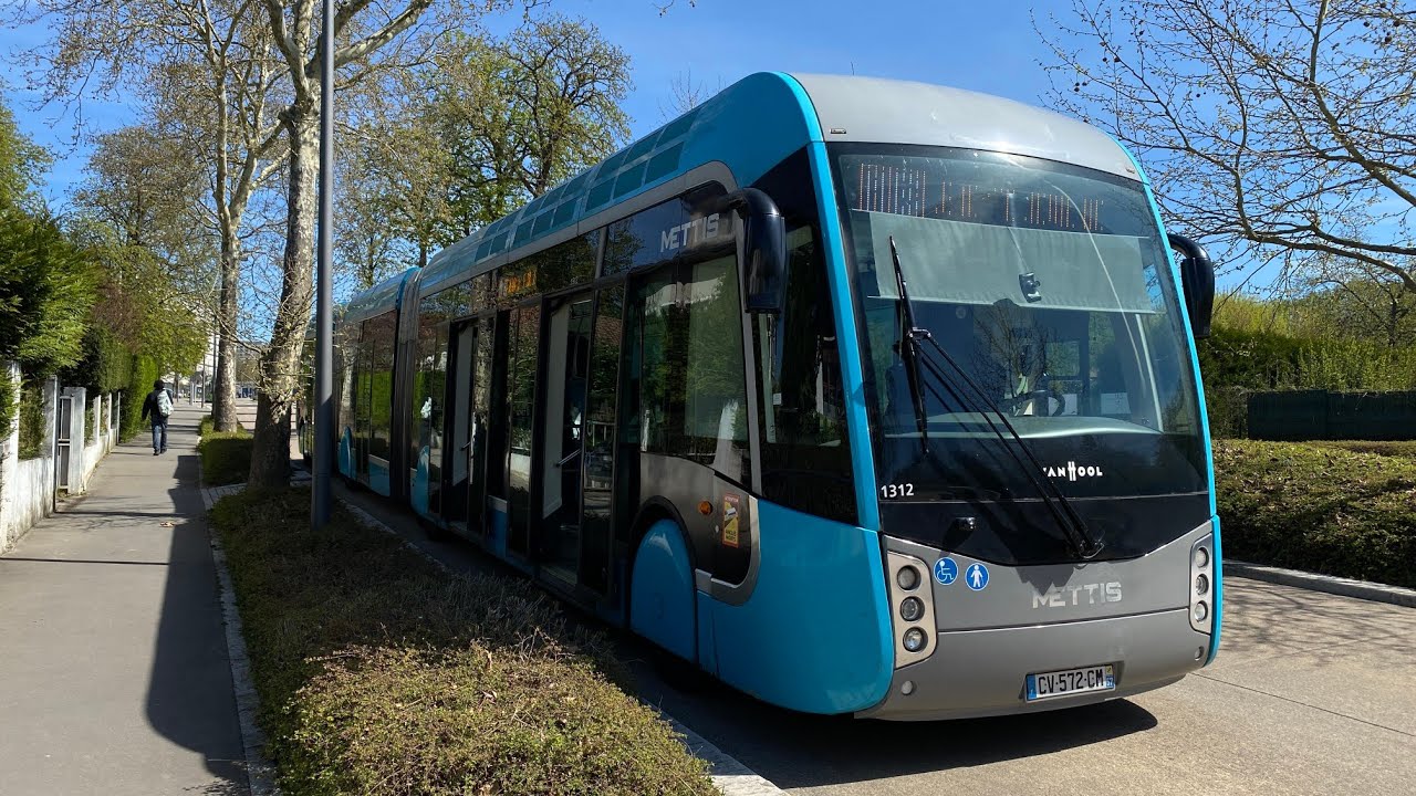 VAN HOOL ExquiCity 24 Hybrid Diesel - METTIS DE METZ - Réseau LE MET' - Episode 1 de la saison 2025