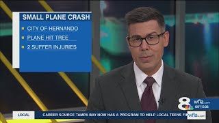 2 hospitalized after Citrus County plane crash