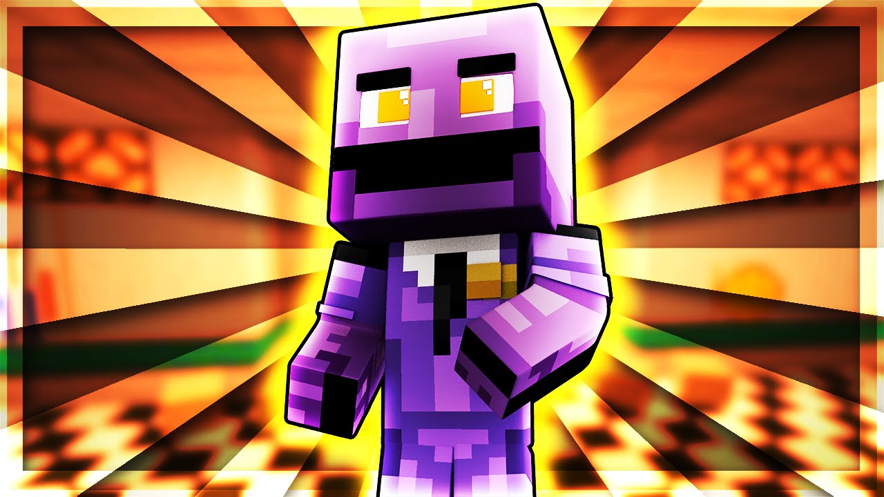 unspeakablegaming fortnite FNAF WORLD - MINI PURPLE GUY! (Minecraft Roleplay) DAY 6