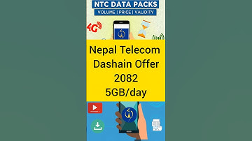 ntc data offer 2082 | Dashain offer