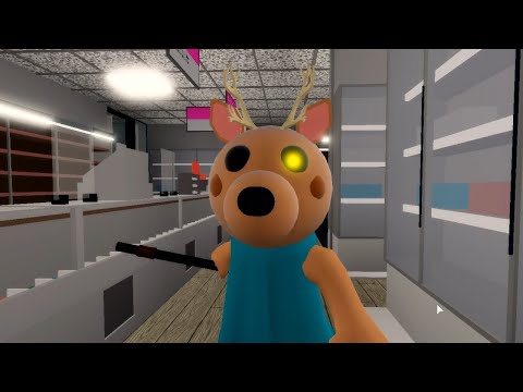 Roblox Piggy Cartoony Demon Rabbit Traitor Jumpscare Youtube - cartoony demon head roblox