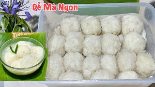 Cách làm Cơm Rượu đơn giản nhất Ăn Ngon, Tốt Sức Khỏe - Fermented sticky rice