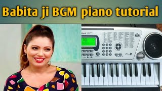 Babita ji Background music on piano || with tutorial || Ritvik Entertainment screenshot 5