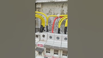DB Dressing with Change Over MCB ⚡ | Neat & Clean Distribution Board Wiring 🔌 | Home fitting