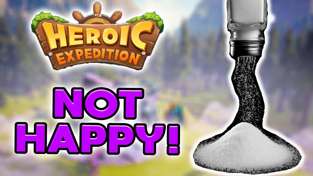 Heroic Expedition - NOT HAPPY!  New EVENTS!  New PACKAGES!  ACCOUNT ISSUES!  WHY ME?