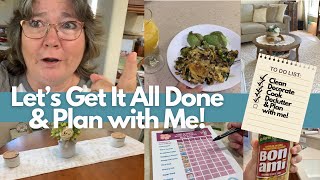 LET'S GET IT ALL DONE  ~ PLAN WITH ME ~ DECORATE WITH ME ~ WEEKLY HOME RESET & REFRESH