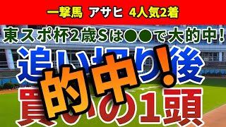 東京スポーツ杯2歳ステークス2021 追い切り後【買いの1頭】公開！今年は5年に1度訪れる大波乱の起こる年?好走が確実視されるのはアノ馬しかいない!