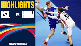 Iceland vs. Hungary Highlights | Day 7 | Men's EHF EURO 2020