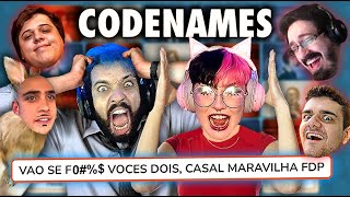 CORE PERDEU A PACIÊNCIA COM O GABS NO CODENAMES!! - c/ Juh, Fuji e Teger  Gameplays Engraçadas 