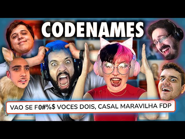 AS PIORES DICAS DO CODENAMES QUE VOCÊ VERÁ! 😂 c/ Souzones, Guinas, Coelho  e Nuuh 