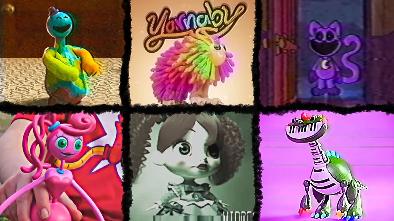 Poppy Playtime 1-4 ВСЕ рекламные ролики игрушек и видеокассеты