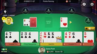 How To Play OSOM Rummy Online - How Play Rummy Online Game - Rummy Game Match Practice #9 screenshot 4