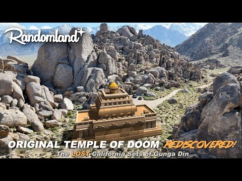 Original TEMPLE of DOOM Rediscovered! The LOST sets of Gunga Din
