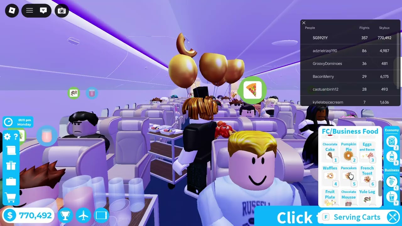 (B777) Cabin Crew Sim