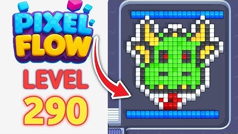 Pixel Flow Level 290 Walkthrough