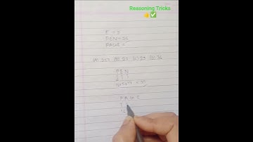 #Coding -Decoding #Tricks #shorts #shortvideo #ytshorts #viralvideo #trending #subscribe #reasoning