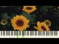 Вальс цветов - П. Чайковский (P. Tchaikovsky - Waltz of the Flowers_Nutcracker) (piano cover)