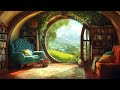 Hobbit hole  fantasy music  ambience  cozy  relaxing whimsical ambience for reading  deep focus