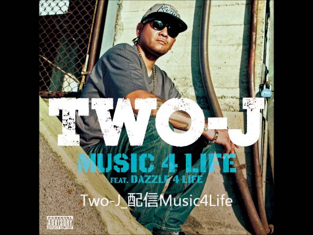 Two-J - Music 4 Life feat Dazzle 4 Life. class=