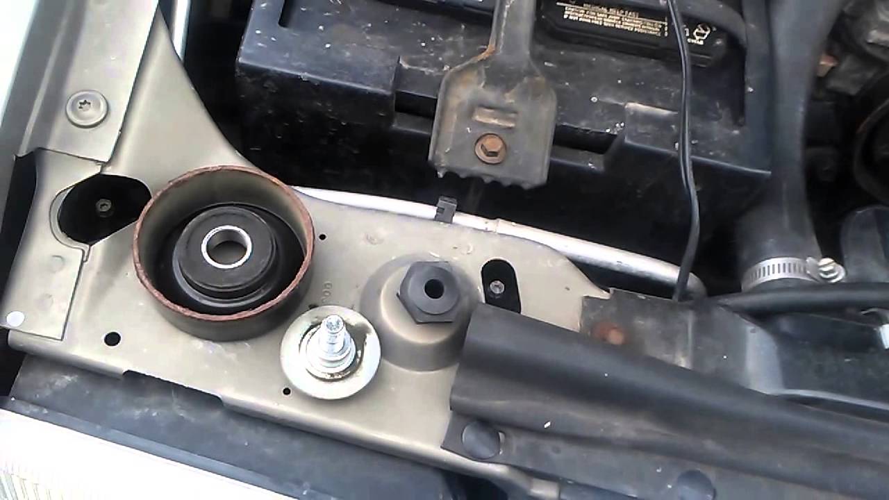 How to Replace an Idler Pulley - YouTube