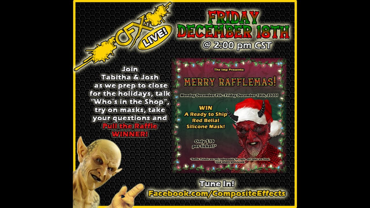 CFX LIVE! Merry Rafflemas! - Friday December 18th, 2020