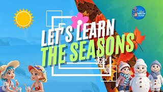 Learn The Seasons [Short sentences] English for the beginners l Bitesize English l Active Learning