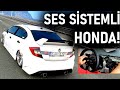 Honda cvc le bangir bangir  stanbuldan edrneye gdyoruz  ets 2 mod honda civic fb7 t300rs