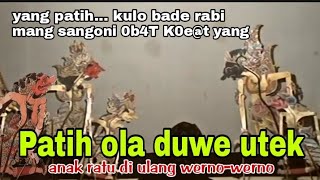 Lesmono budal rabi njaluk sangu 0b4t K0e@t. Durmogati ngamuk Sengkuni