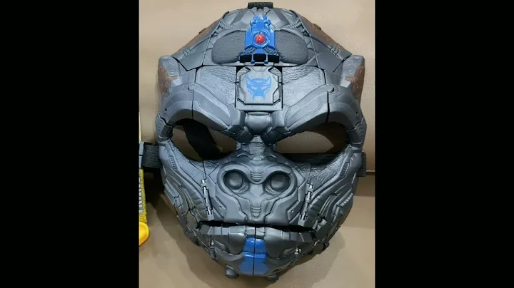 Possible First Look at Rise of the Beasts Transforming Optimus Primal Role Play Mask