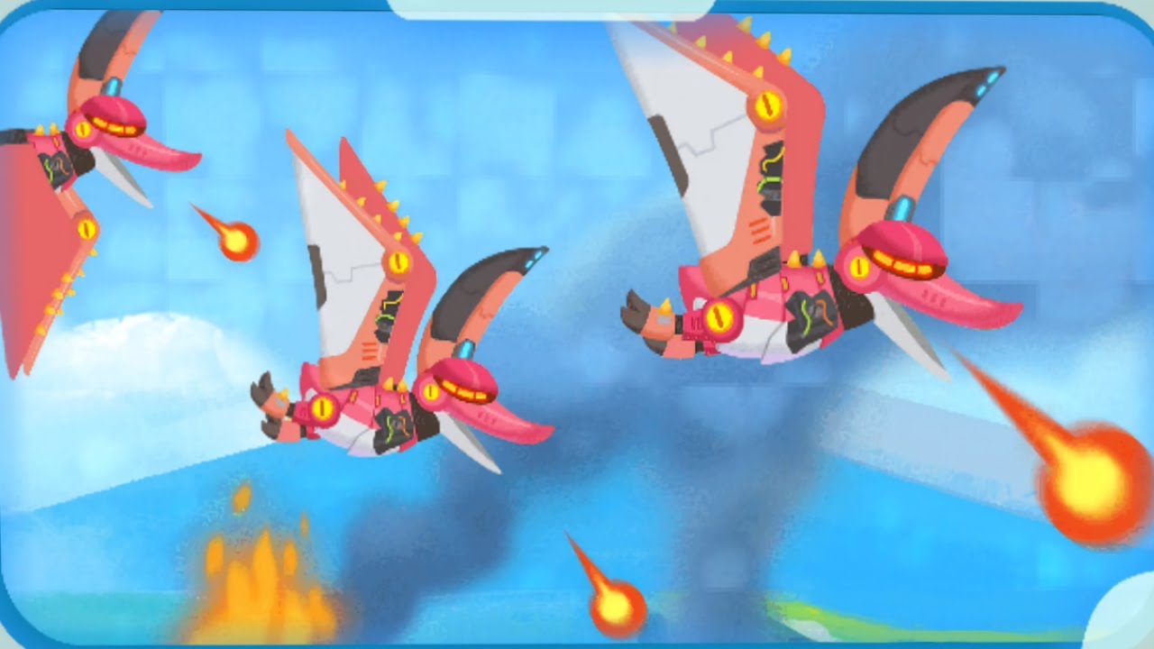 Little Panda: Dinosaur Care | Super Mechanical Pterodactyl | Gameplay Video | BabyBus Games