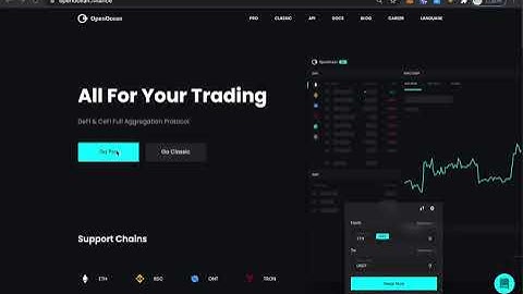 How to swap on OpenOcean Pro version