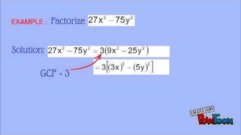Difference Between Two Squares