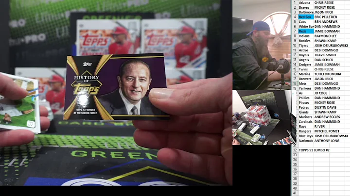 2021 TOPPS SERIES ONE JUMBO BASEBALL CASE BREAK #2...
