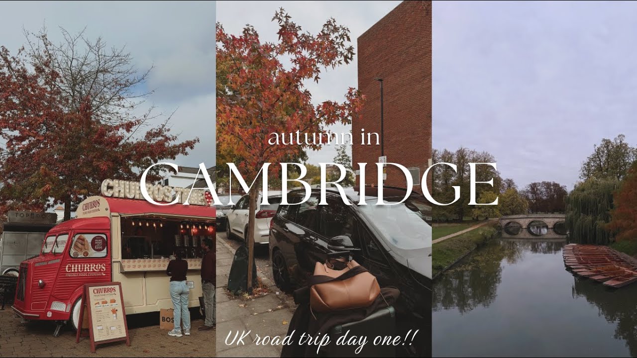 DAY IN CAMBRIDGE VLOG | UK road trip day one!!