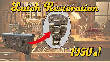 How to Restore and Rivet Tool Box Latches