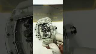 Custom Transparent RM #luxurywatches #watchoftheday #rm