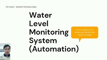 project Water level monitoring system (Automation)