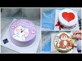 Vẽ bánh kem cực cute, bánh hàn quốc , cake korea | Duyencake | Decorating cake korea, monkey cake