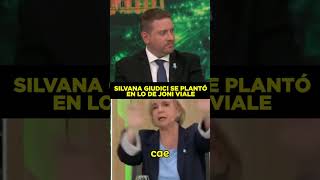 SILVANA GIUDICI SE PLANTÓ EN LO DE JONI VIALE