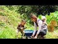 hard life of POOR SINGLE MOTHER and her KID as go fishing for food -morning to night .SurvivalStory