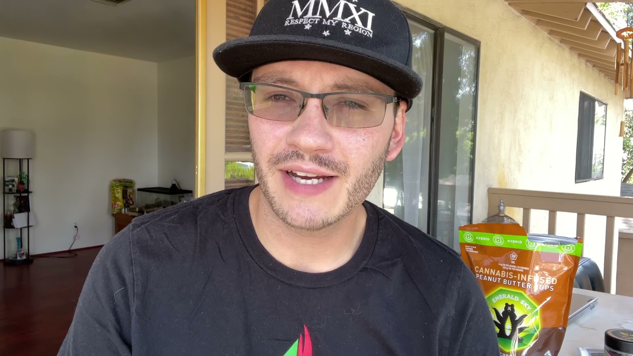 Emerald Sky Weed Peanut Butter Cups Review Featuring Sespe Creek Collective in Ojai, California