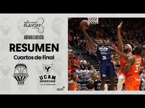 Valencia Basket - UCAM Murcia (77-84) RESUMEN | Playoff Liga Endesa 2024