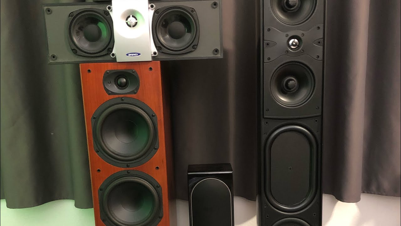 Denon Audyssey MultEQ XT32 5 Different Speaker Brands?! YouTube