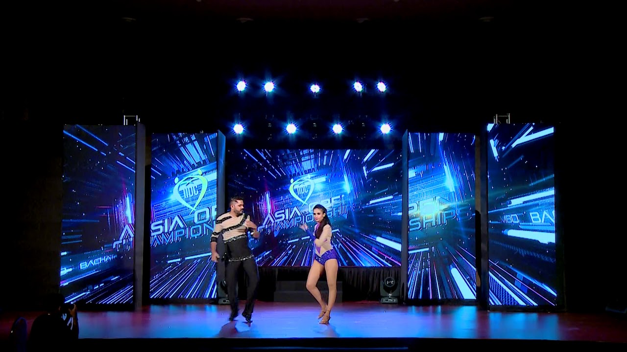 Salsa Semi-Pro Couple - Rythwin & Sunitha - IIDC 2017 - Asia Open Championship workshop cafe