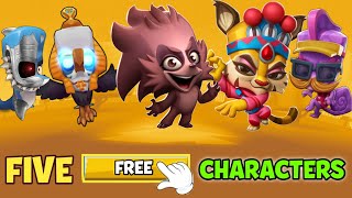 NEW zooba players get 5 FREE Characters | ZOOBA || TargoGaming