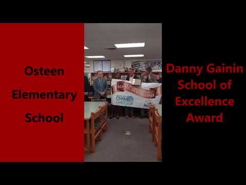 Osteen Elementary School of Excellence Award