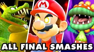 Super Smash Brothers Ultimate - All Final Smashes!