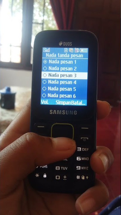 Nada Dering Pesan Samsung Sm B310E