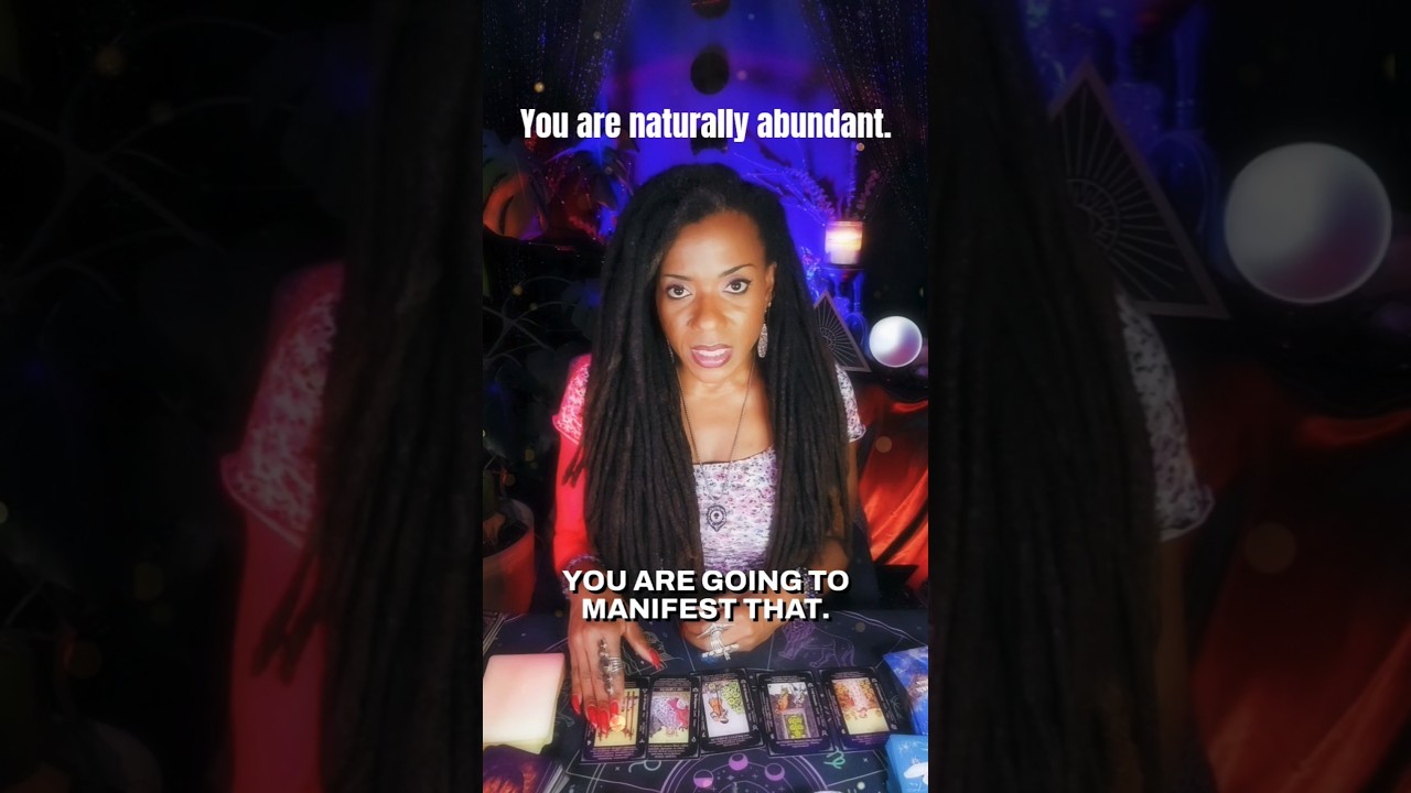 You're manifesting it all. 