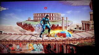 Super Smash Bros. Ultimate Snake Down Throws on Zelda (Final Smash Status) many times